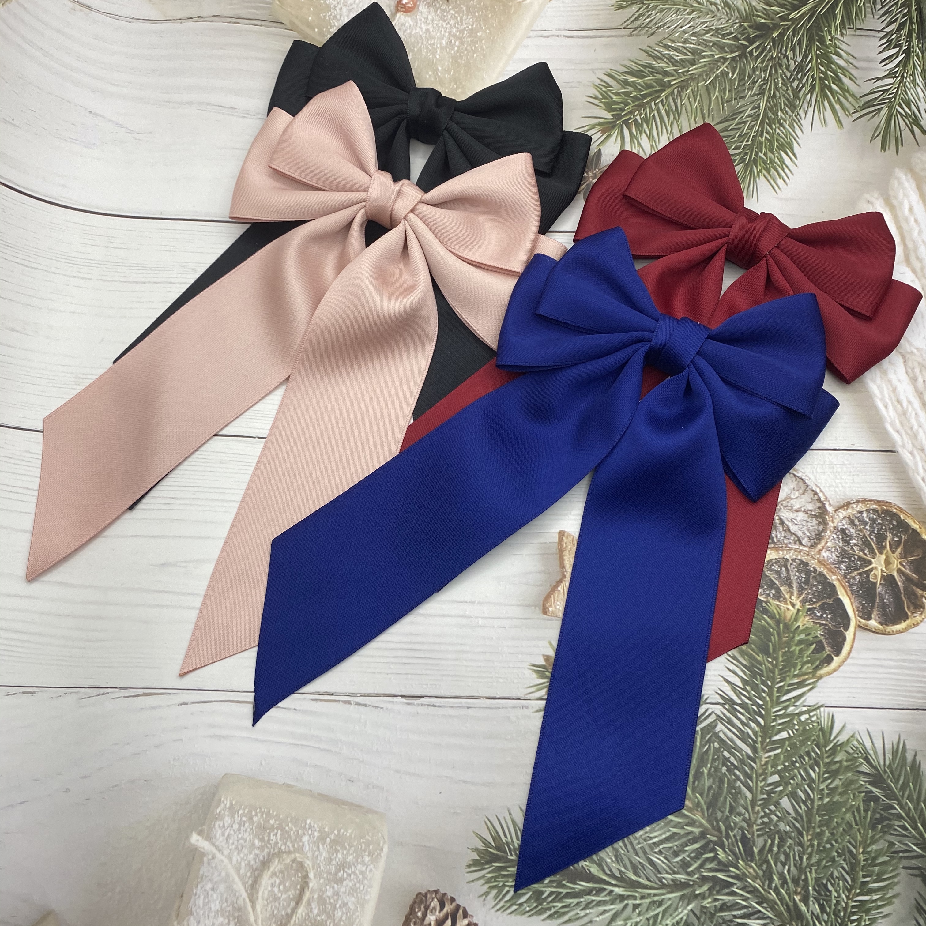Quality Solid Ladies Bowtie Fashion School Girl Student Uniform Formal Accessories Office Butterfly Bow Ties