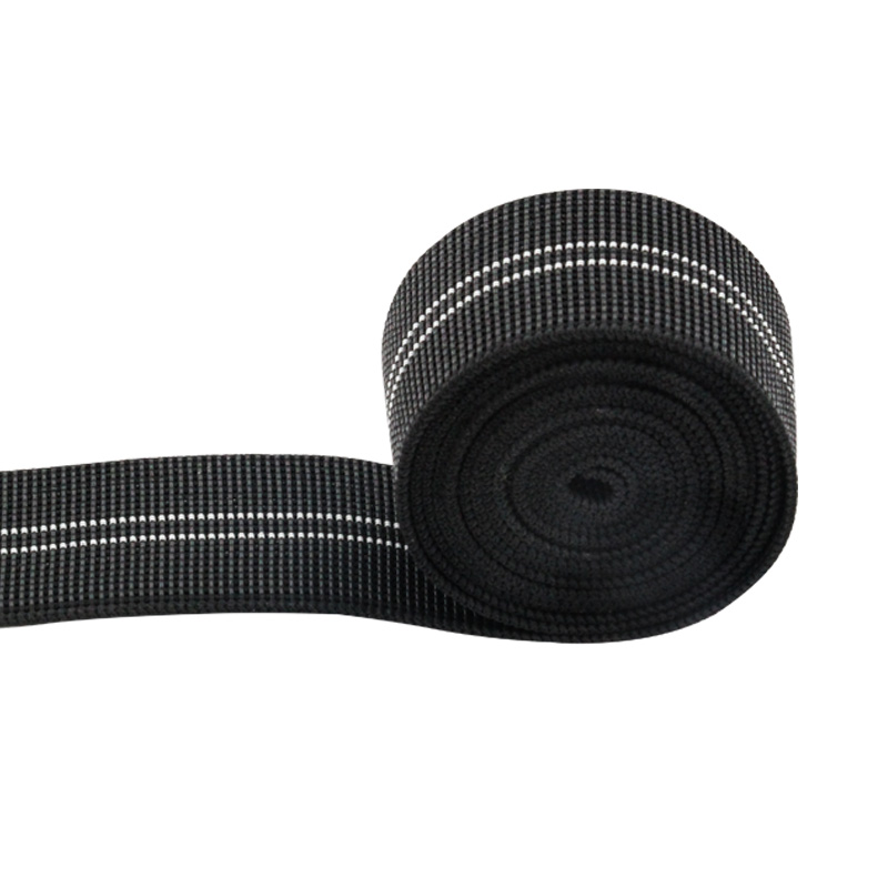Sofa Couch Chair 4.5cm wide Black Stretch Band Elastic Webbing