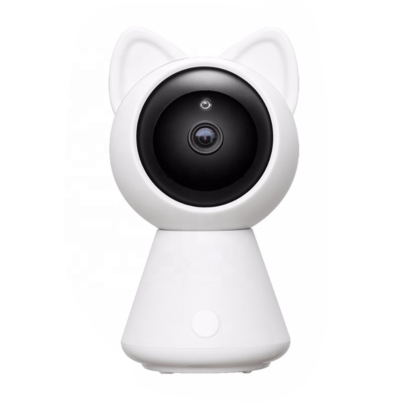Дешевые камеры в форме кошки, лидер продаж на Amazon, IP-камера 1080P HD Smart Wi-Fi для домашнего интерьера с автоматическим отслеживанием для дома