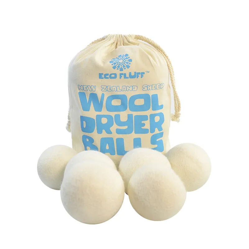 Dryer Wool Ball Reduces Clothing Wrinkles 7Cm 100% New Zealand Eco-Friendly Natural Organic Wool Dryer Balls