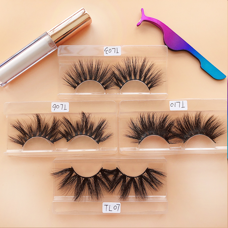 Lashes3d оптовый поставщик 25 мм 3d норковые ресницы 25 мм ресницы с упаковкой для ресниц