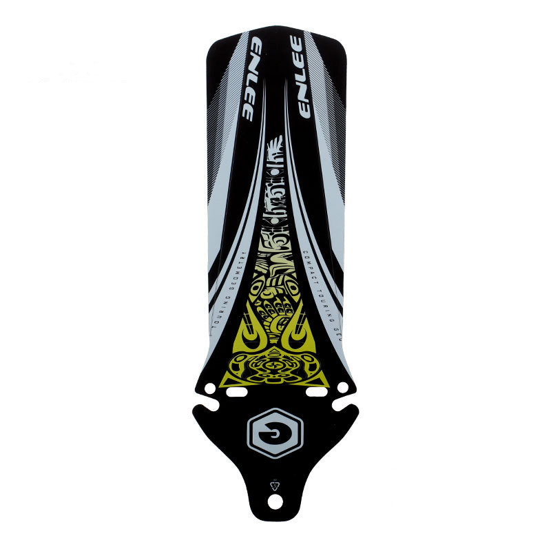 Ultralight road bike silt retaining board portable rain retaining board rapid mountain bike saddle universal mud removing tile