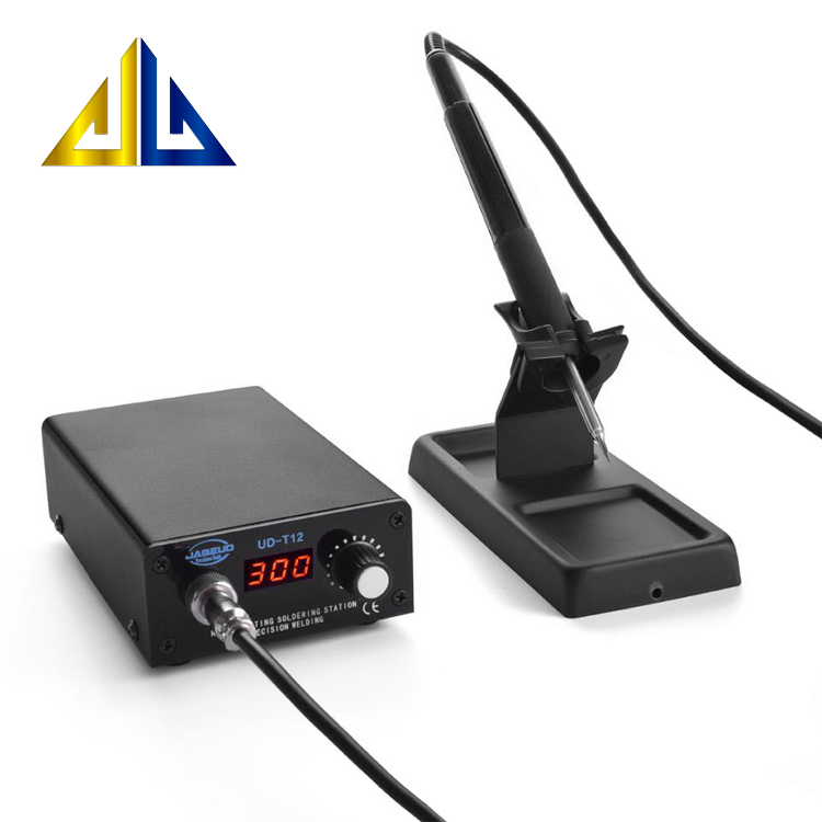 JABE UD-T12 паяльник для подключения к сварочная платформа 65 Вт Цифровой дисплей портативный T12 обслуживание постоянная температура сварочная платформа