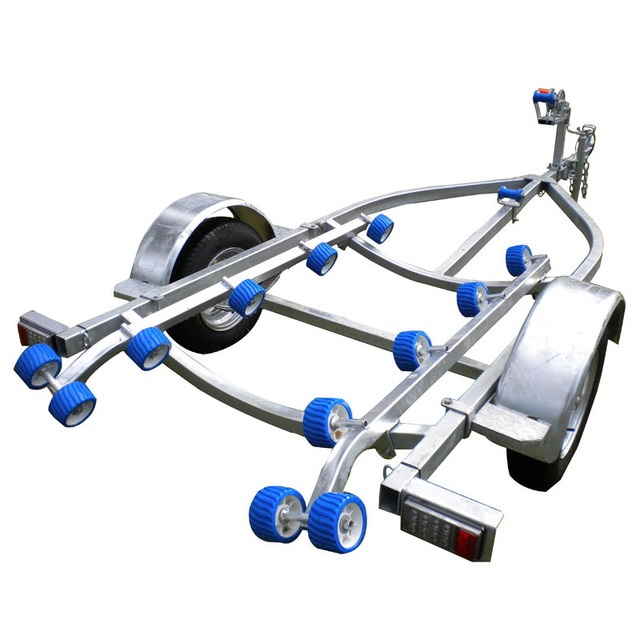 GREAT FAST Single Axle Aluminum Boat Trailer