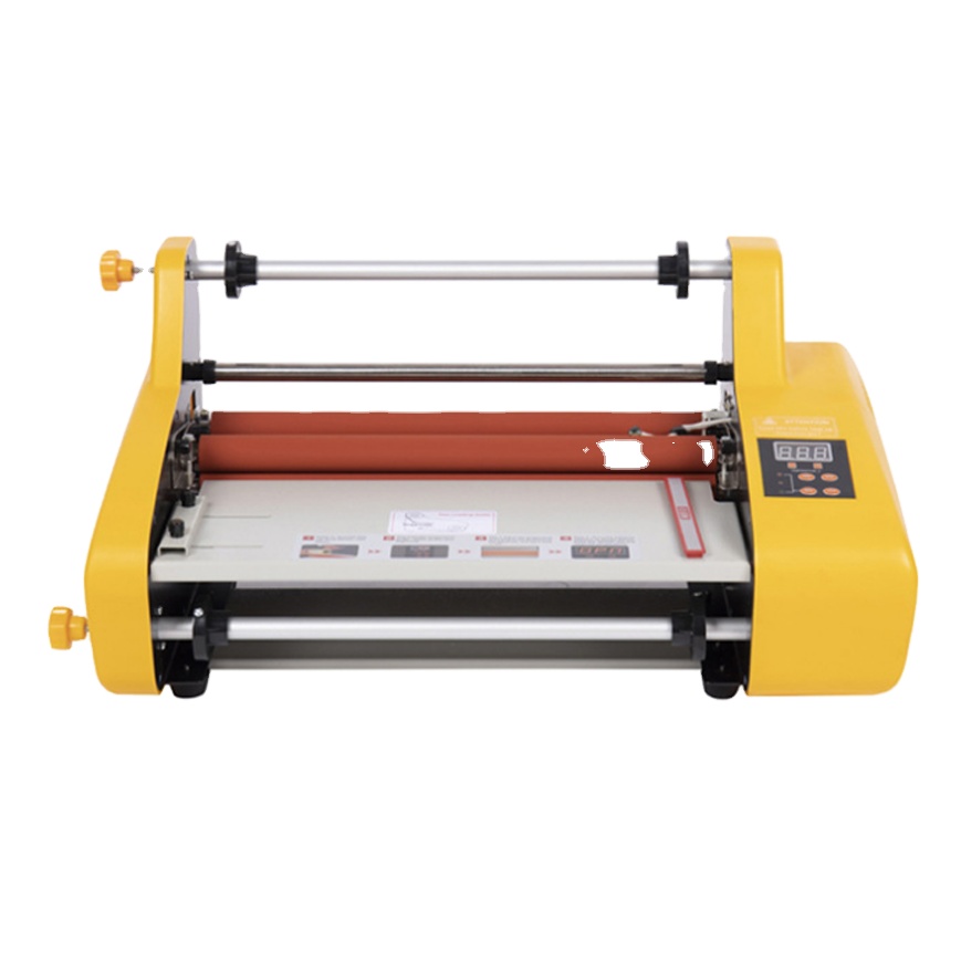 Intelligent Hot Roll laminator machine GW3510 for DTF uv printing A+B transfer hot sale