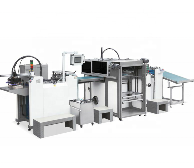 ZTC-700C Automatic laminating machine laminating machine Inside Paper Lining Machine