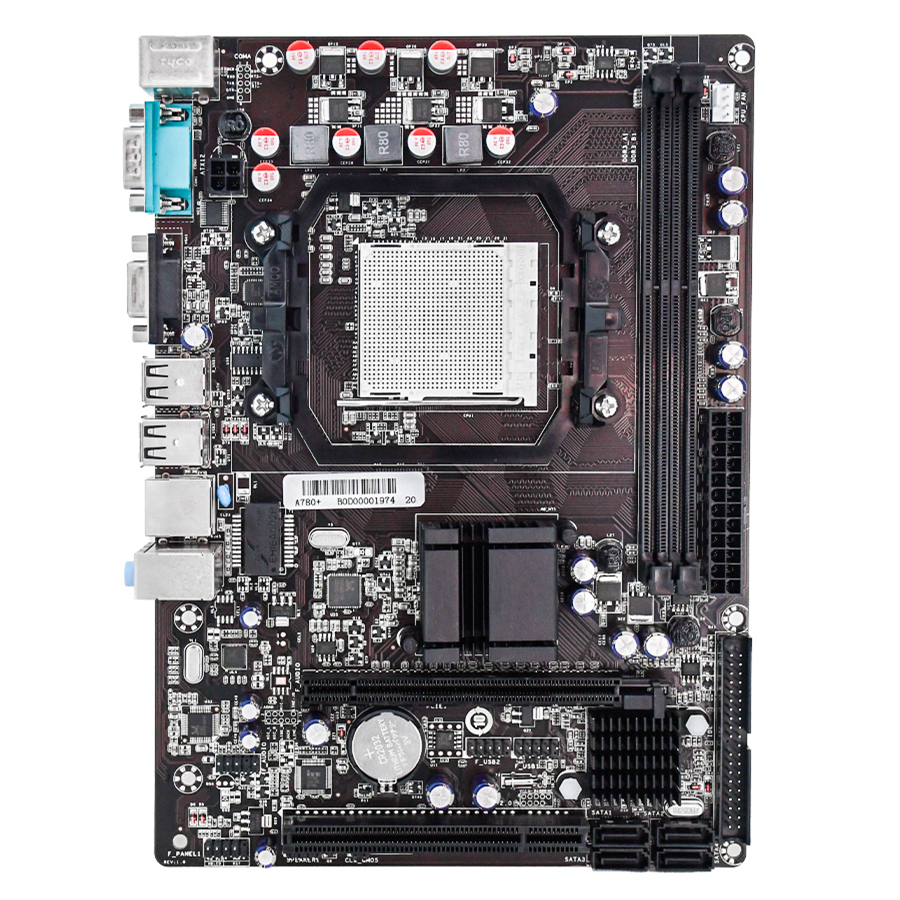 Высококачественная материнская плата AMD A780 2 * DDR3 AM2 AM2 + AM3 CPU