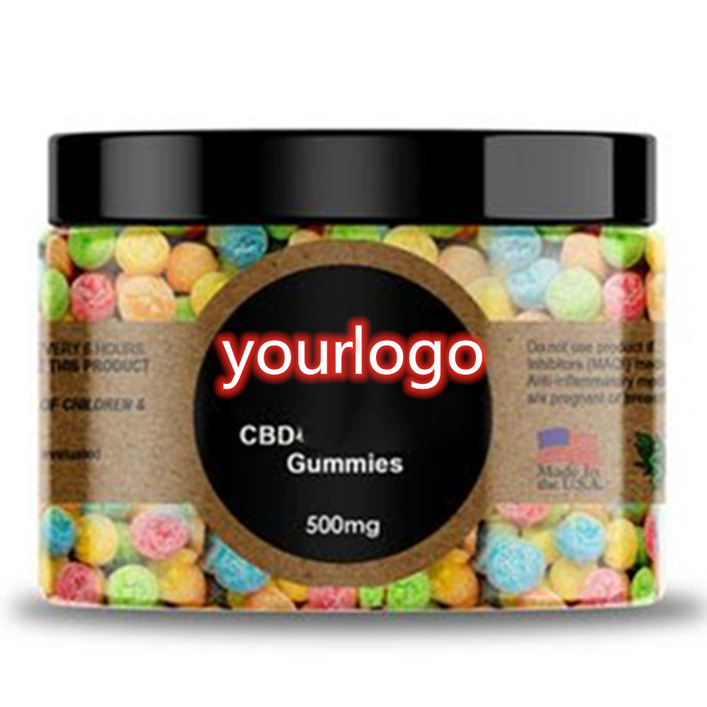 Fancyli Горячая продажа частная этикетка КБР gummies Различные вкусы 8 унций 500 мг упакованы в банку