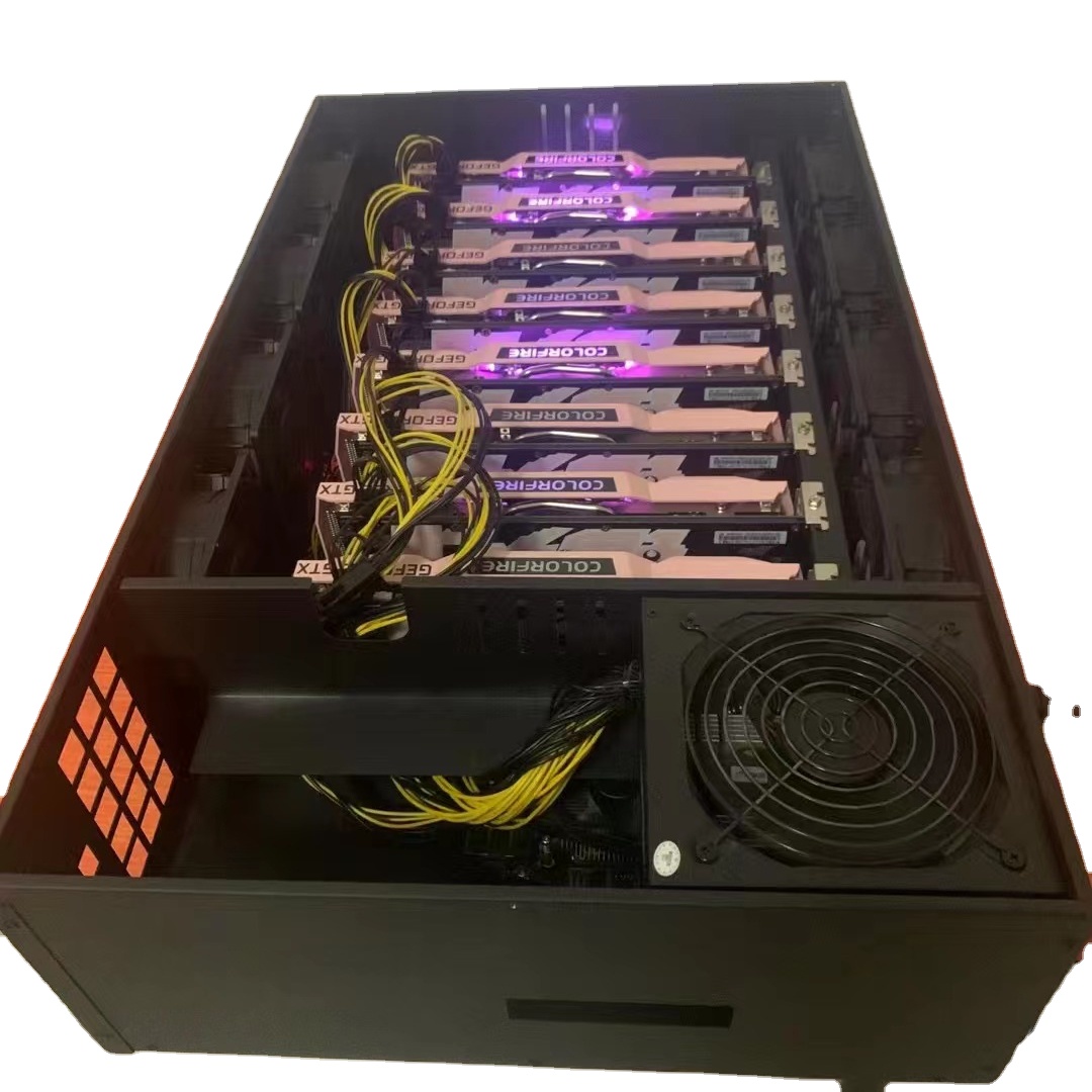 Сталь 8GPU под открытым небом Rig рамки Rig стойка для до 8 GPU Rig стеллаж для выставки товаров