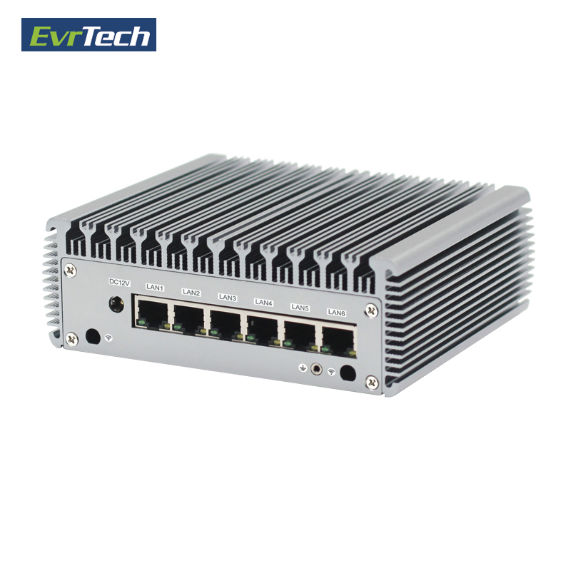 Мини-ПК AES NI Pfsense 3865U i5/6200U i5/7200U, 6 гигабитных портов, 4 USB, Wi-Fi, 4G