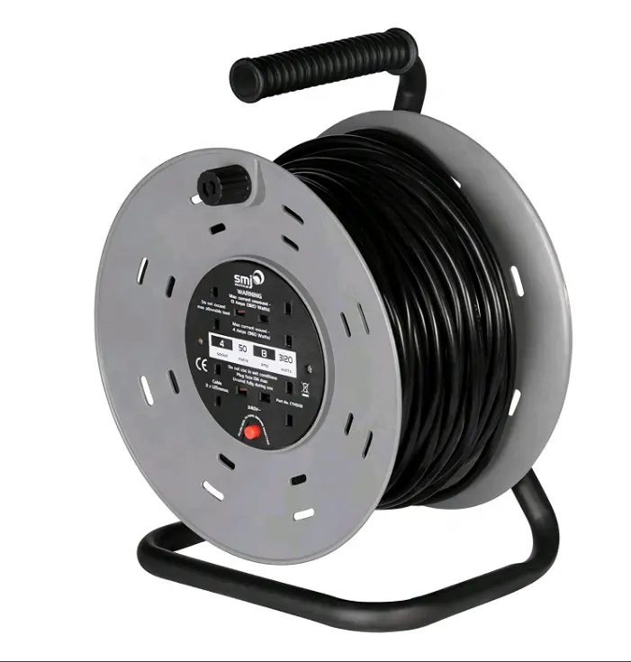 50m EU market CE approval cable reel extension cord