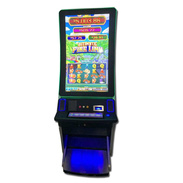 43 "изогнутый сенсорный экран Scientific/SG Ultimate Fire Link 8 в 1, игровое программное обеспечение, игровой автомат для казино с купюроприемником