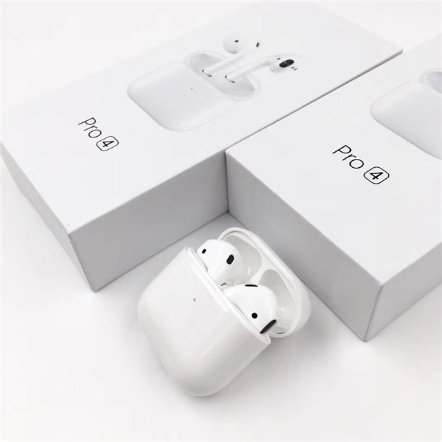 Миниатюрные наушники Air Pro 4 с Bluetooth, беспроводные наушники с шумоподавлением для Apple