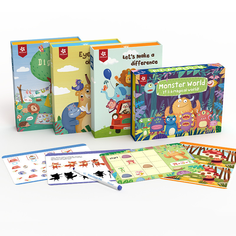 Игра Pinwheel, Детские стираемые развивающие настольные игрушки, игровой набор, Детская перезаписываемая настольная игра с логическим мышлением