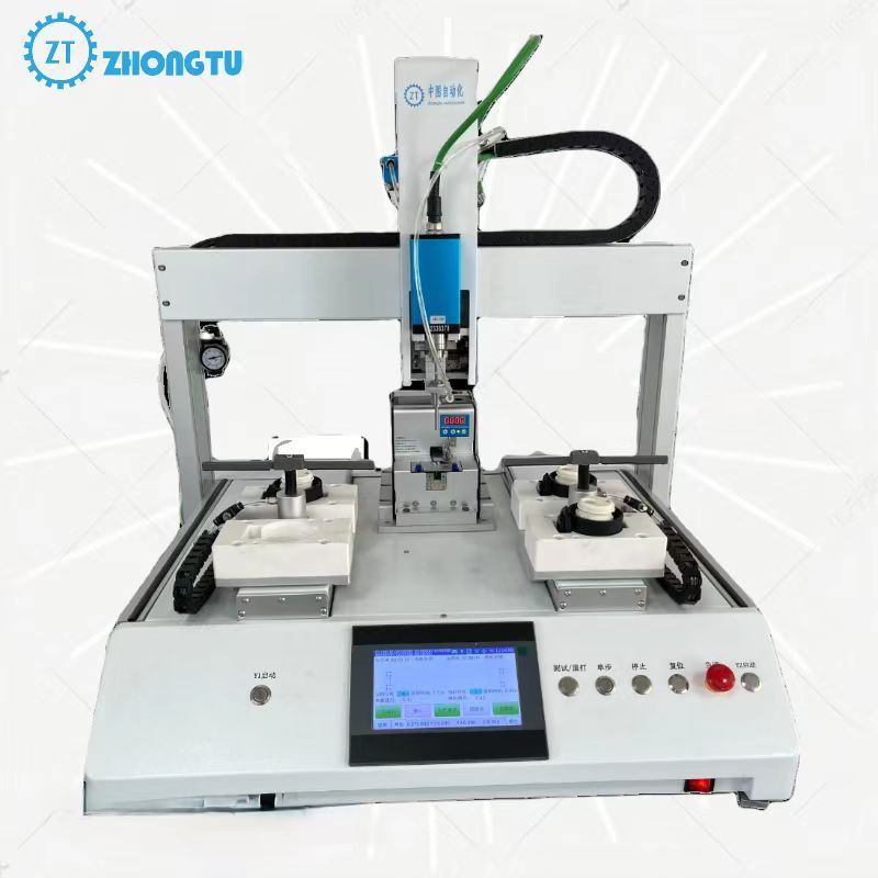 Factory Programmable Automatic Servo Locking Screw Machine Tightening Fastening Machine with Auto Screw Feeder