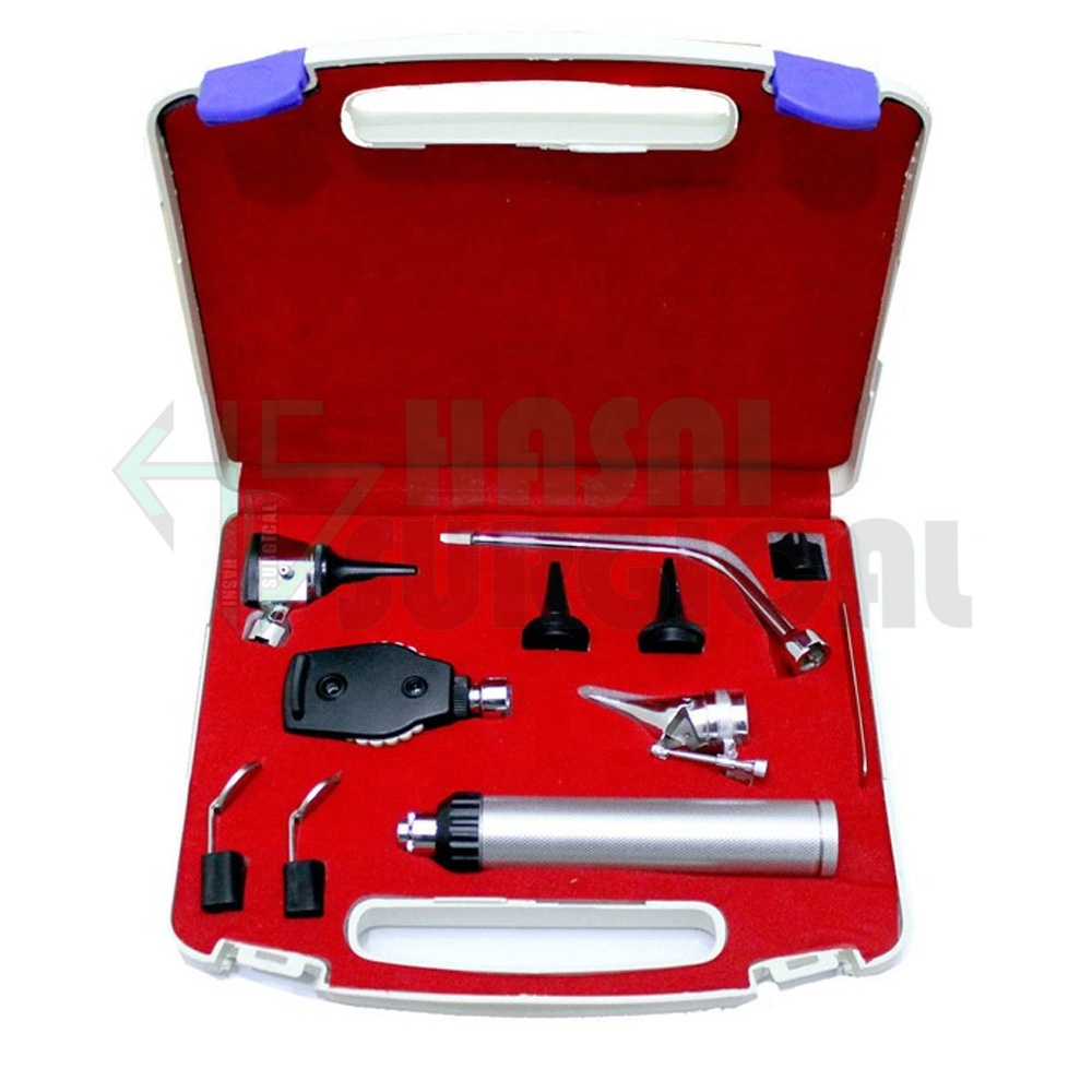 ENT Diagnostic instruments set otoscope opthalmoscope