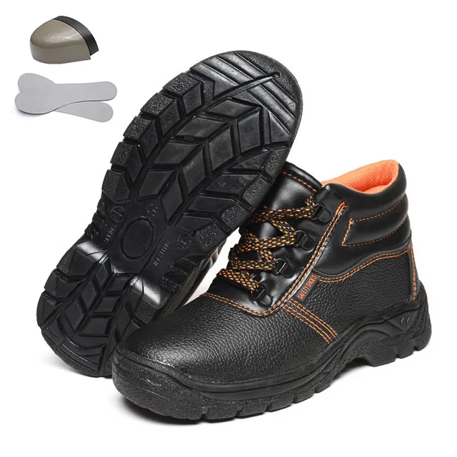 Оптовая продажа, противоскользящая Мужская защитная обувь, рабочая легкая защитная обувь со стальным носком