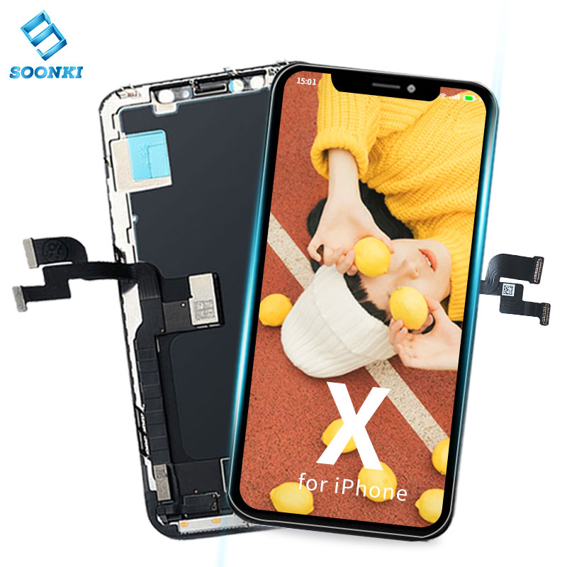 Дисплей для мобильного телефона pantallas para celulares, ЖК-экран, оптовая продажа, ЖК-дисплей ecran, замена с дигитайзером для iphone X XR XS