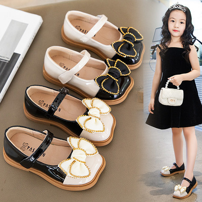 Choushan OEM Chaussures Pour Enfants Modern New Products Comfortable Bowknot Girls Casual Shoes