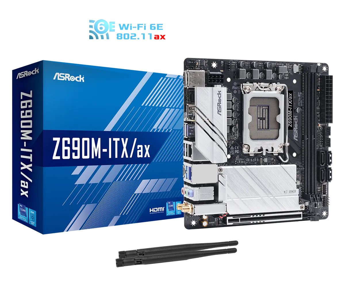 ASRock Motherboard LGA 1700 DDR4 B660M B660 H610M H610 Z690 Z690M Z590 B560 B560M H510 H510M B460M 310