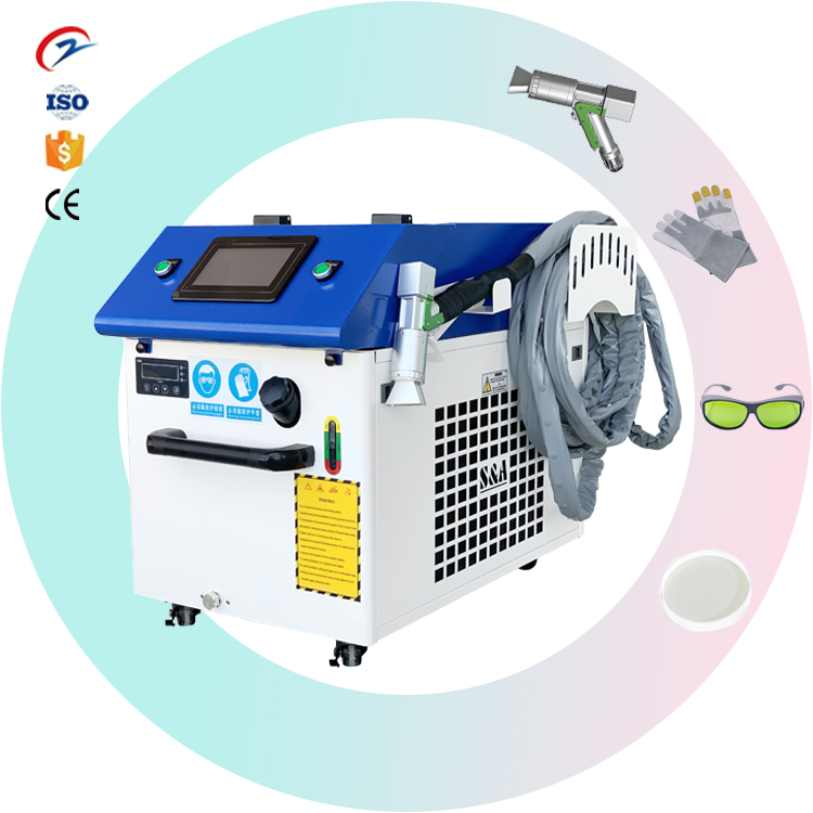 ZHONGCAN 2023 Laser Cleaning Machine Cleaning Equipment Rust Removal Cleaner