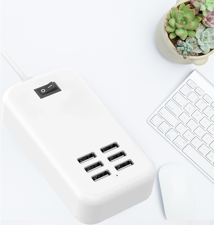DP ЕС мульти-функциональные зарядные 5V 30 Вт 6USB зарядное устройство для мобильных телефонов