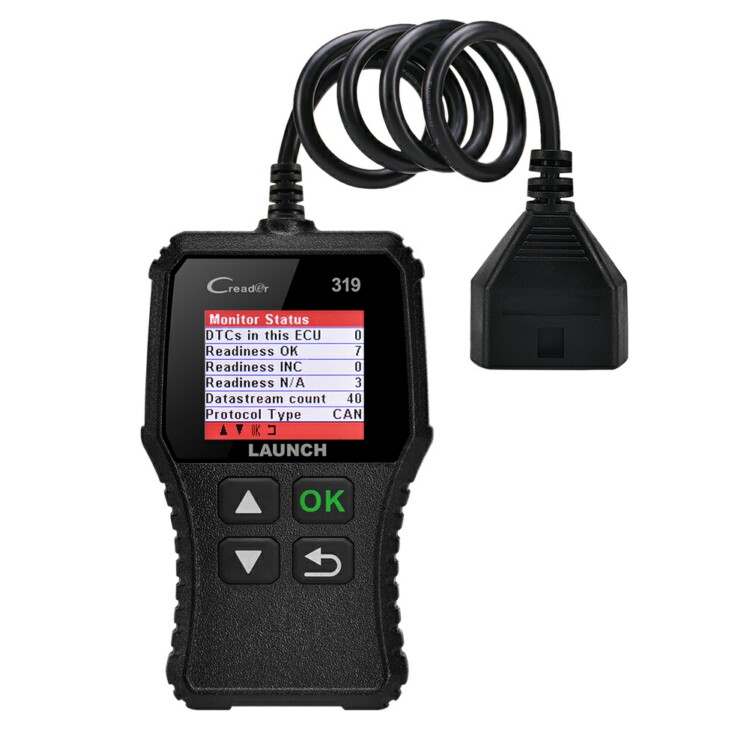 OBD2 автомобильный диагностический инструмент Launch Code Reader CR319