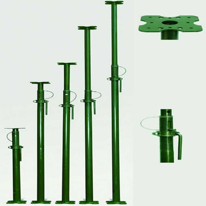 Direct From Factory Adjustable Scaffolding Pole Shoring Prop Jack Steel Prop