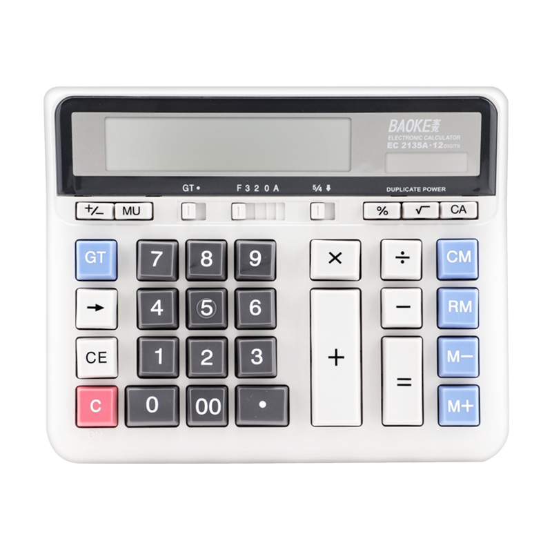 Factory Price High Quality 12 digit scientific calculator desktop electronic calculator lcd display