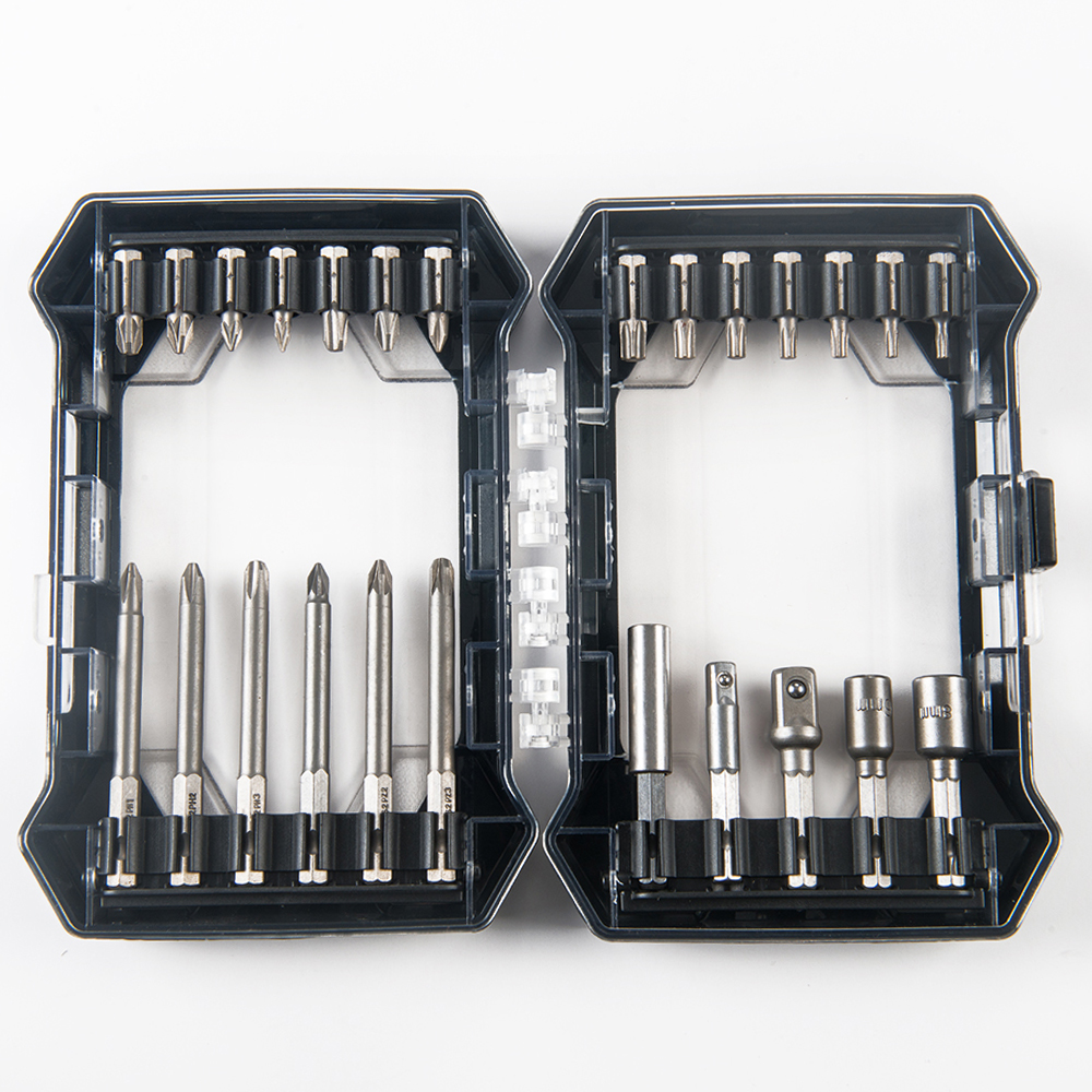 32pcs multi multifunctional hand tool magnetic quick change sockets bits holder sets and screwdriver drive bit kit set