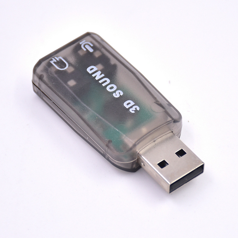 5,1 канал внешний Usb на 3,5 мм Микрофон Разъем для наушников стерео гарнитура 3d Звуковая карта аудио адаптер для ноутбука