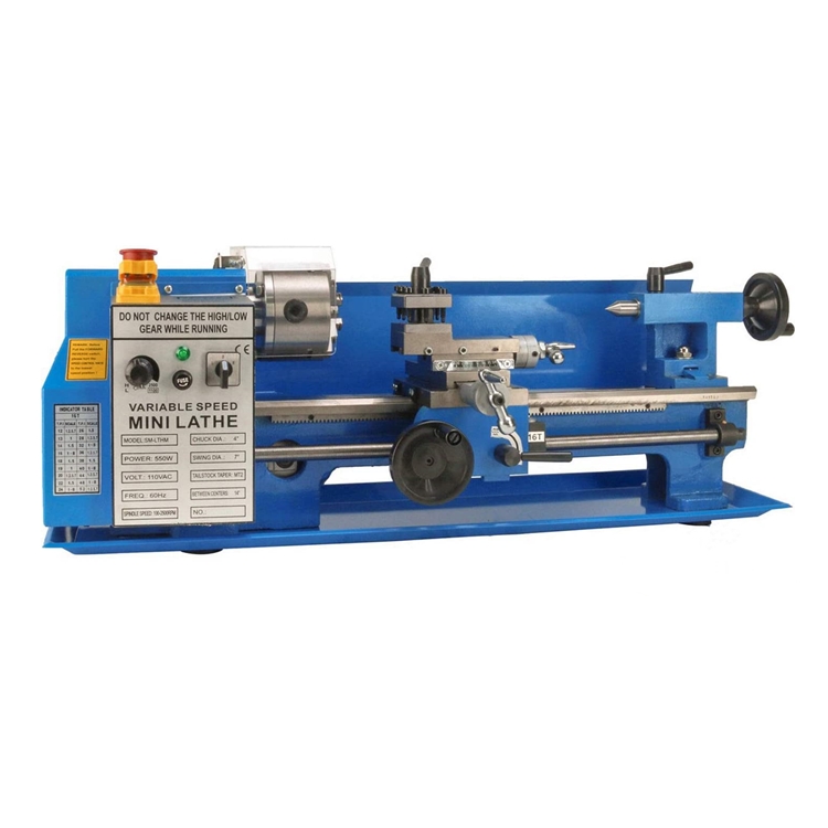 Mini Portable Lathe Machine Metal Worker 9 In 1 Combo