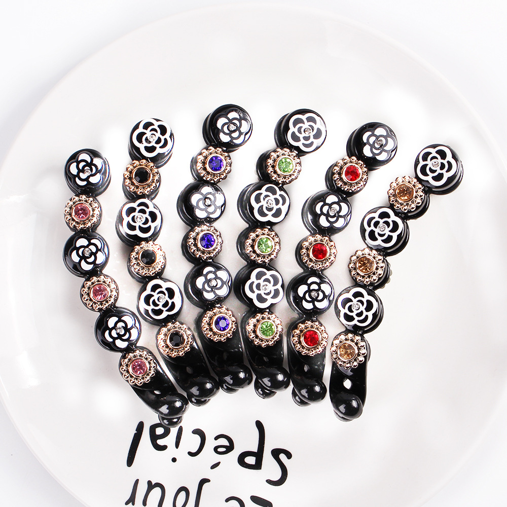 2021 Wholesale Supplier Elastic Retro Elastic Hair Tools Women Accessories Barrettes Hair Clips
