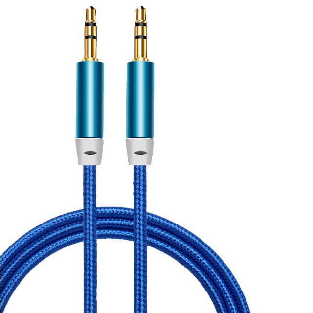 Wholesale custom aux cable for iphone in car audio aux 2M