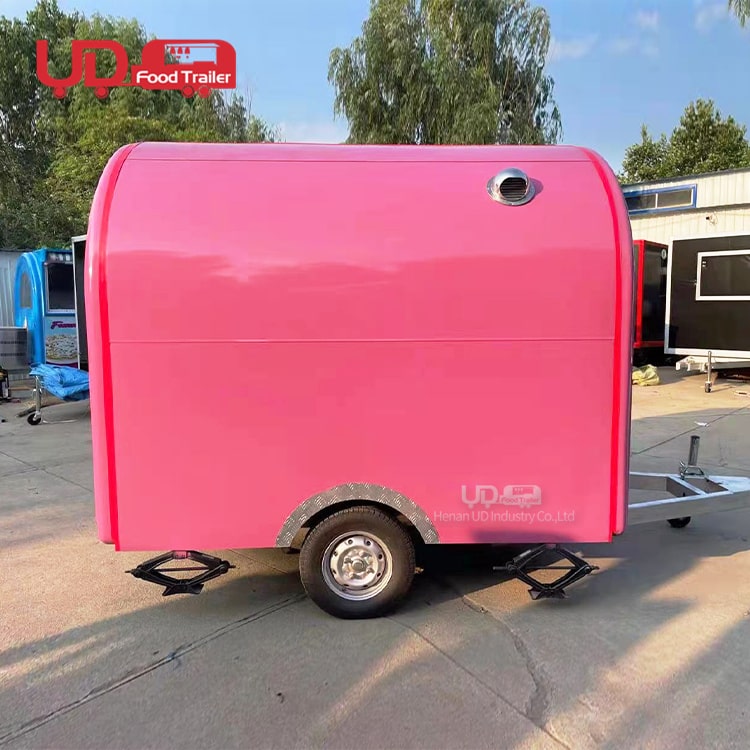 USA Standard Foodcart with Equipments Food Kiosk Coffee Machine Food Trailer Food Cart For Sale