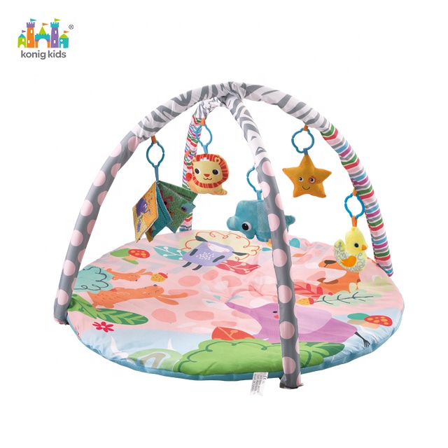 Konig Kids 2020 новая модель Экологичные игровые коврики животные дети ползают тренажерный зал