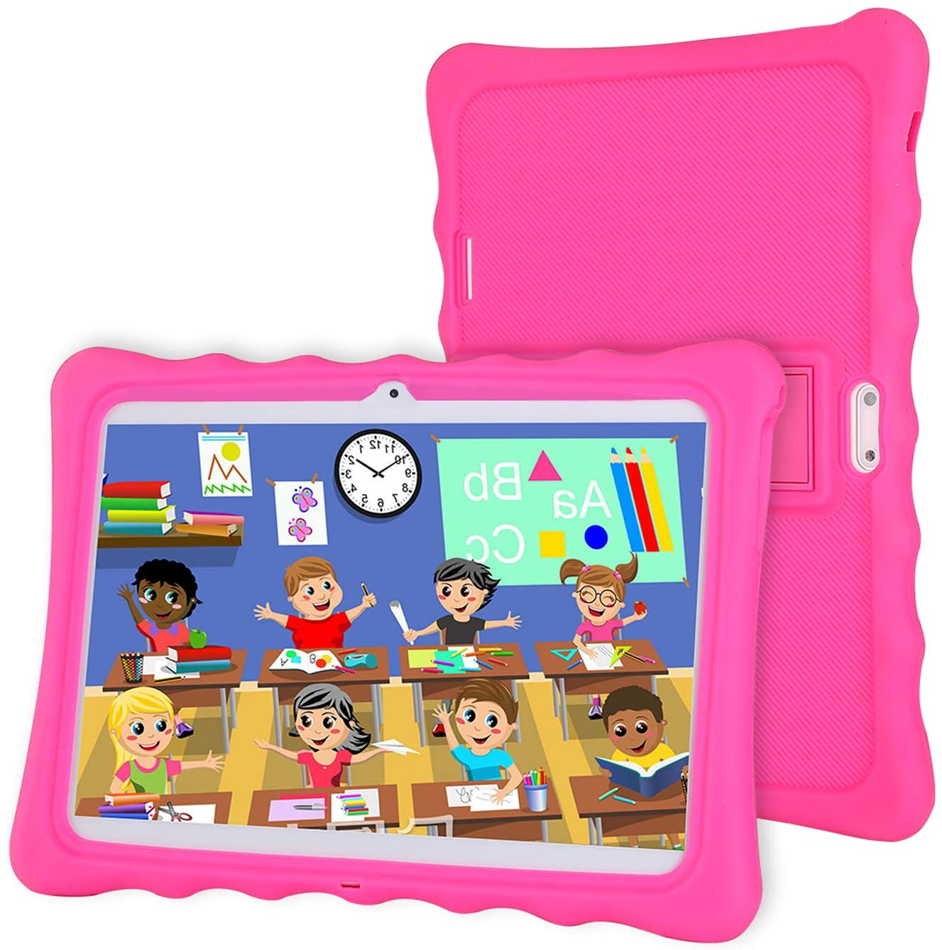 Customized Student School Quad Core Tablets 3G Dual Sim Card Android 8 OS Kid Tablet PC 10 Inch Children Educational With Case