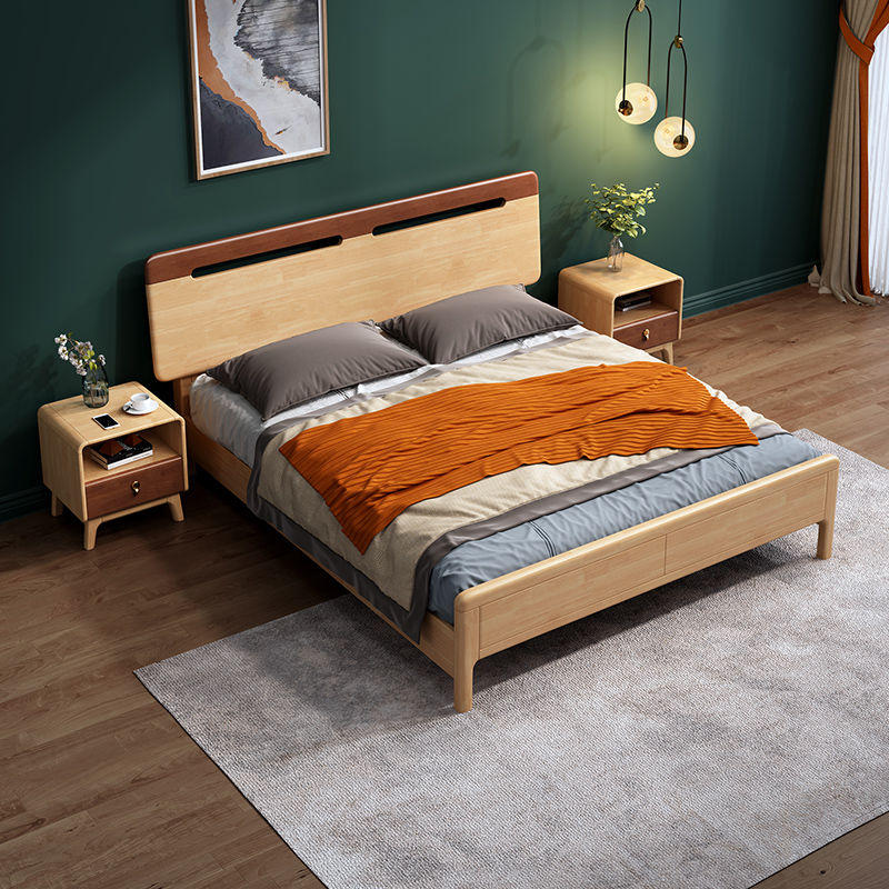 SITU Nordic Bedroom Furniture Multifunction Storage King Size Bed bedroom wooden furniture modern