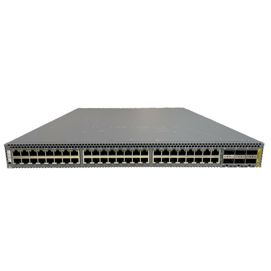 Можжевельник QFX5100-48T-AFO 48-портовый 10GbE, 6x 40GbE QSFP + 2x AC Выключатель питания