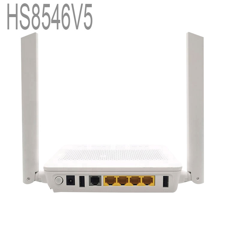 HiFiber ONU ONT HS8546V5 двухдиапазонный 2,4 ГГц и 5 ГГц 1GE + 3FE + 1 поток + 2USB глобальная английская прошивка Wifi XGPON EPON XPON GEPON GPON ONU