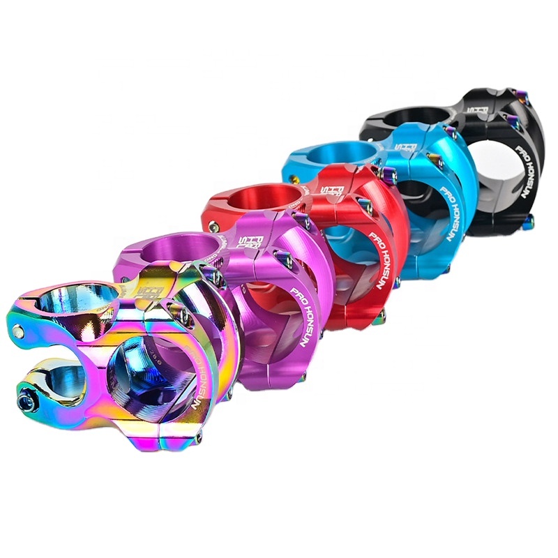 Bicycle Stem High-Strength CNC Bike Short Stem 31.8*35mm 3D Forged Alloy MTB Stem Mountain Bike Accessories