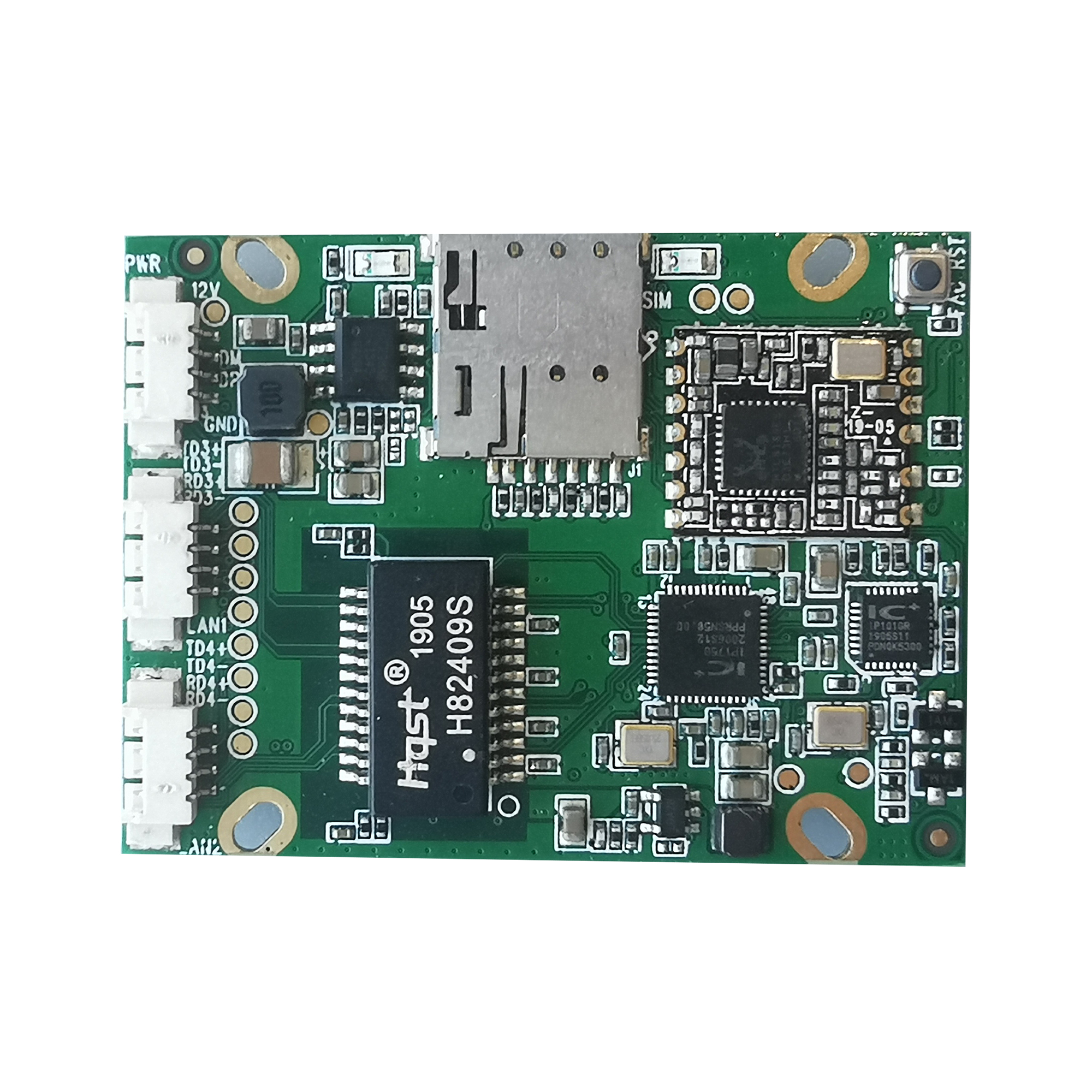 Мини-роутер 4g, LTE портативный Wi-Fi маршрутизатор, PCBA со слотом для Sim-карты, 4G, 2 LAN, небольшой модуль для монитора с двумя камерами Iot