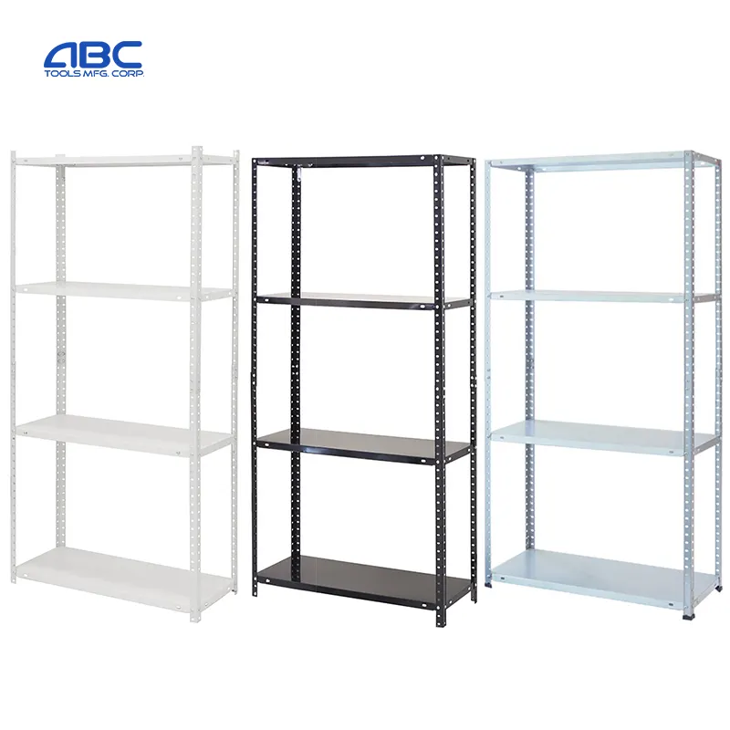 Philippines market hot sale 5 tier galvanized steel bolted/boltless rack for garage use with corrosion protection
