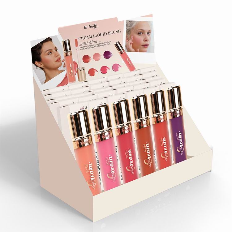 Wholesale Face Makeup Liquid Blush Palette Private Label Vegan Cream Blush Pink Waterproof Beauty Cosmetics