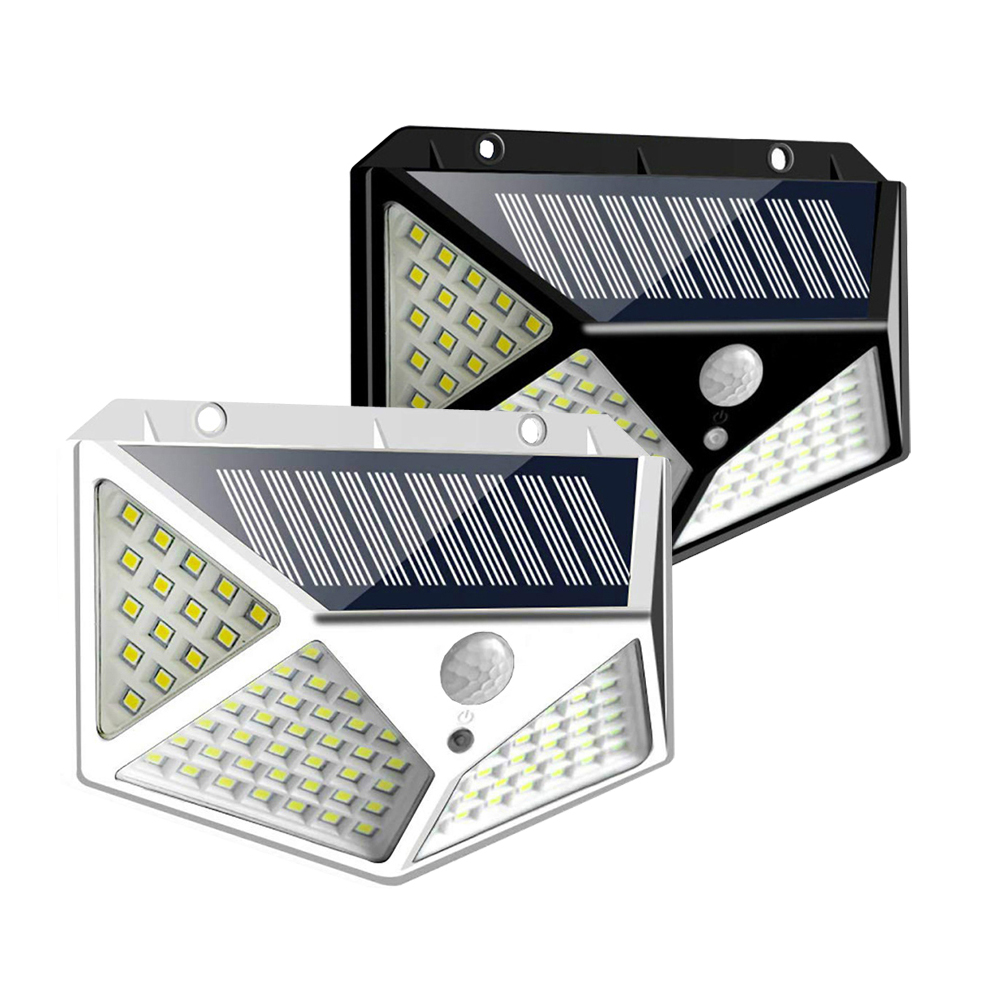180 100 LED Solar Light Outdoor Solar Lamp with Motion Sensor Solar LED Light Waterproof Sunlight Powered for Garden Decoration