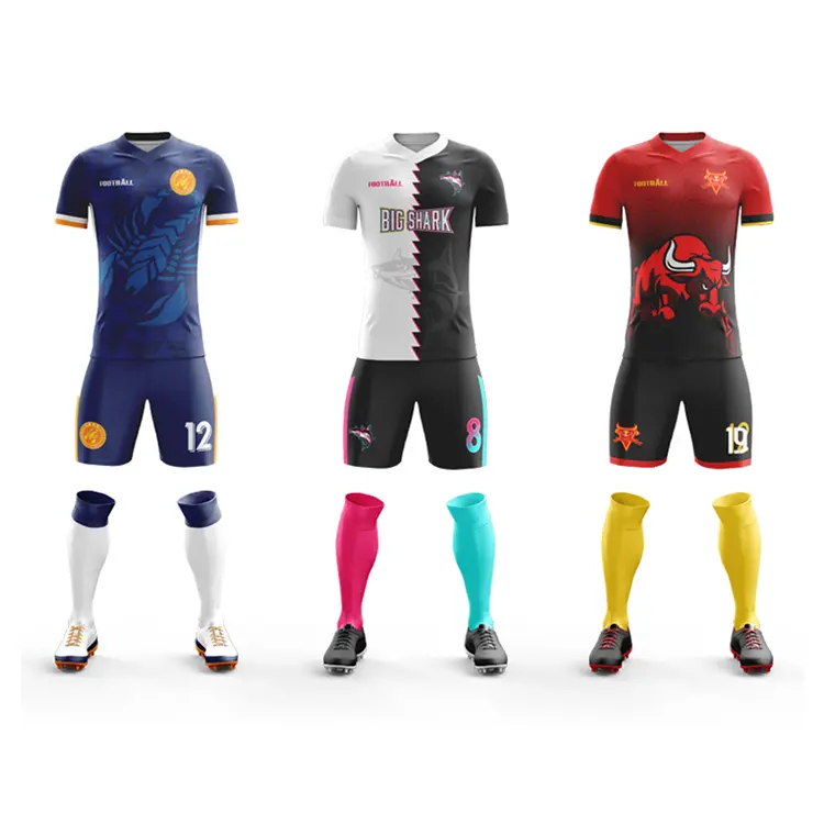 Hot football jersey sports soccer uniforms, custom soccer jersey