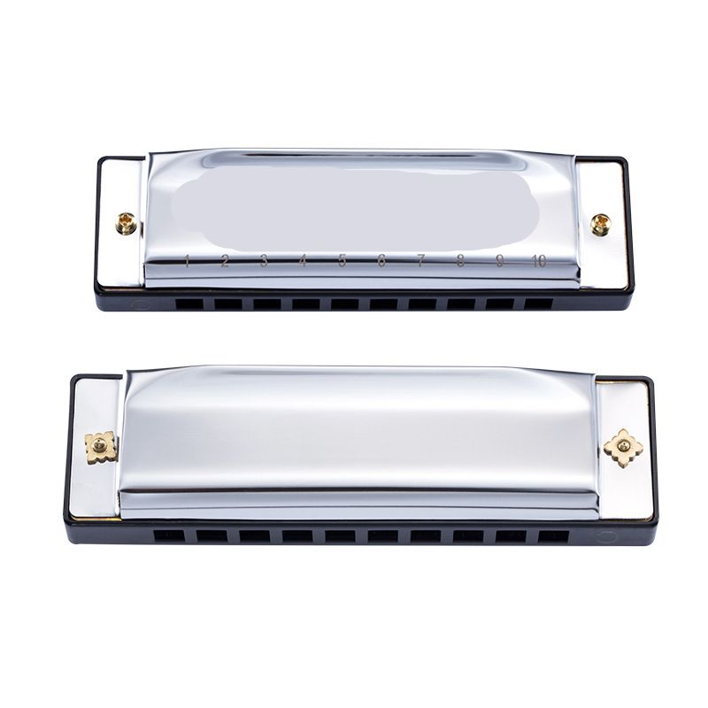 10-Hole Harmonica 10-Hole Bruce New Printable Logo Can Be Used without Standard Factory Direct Supply Piano