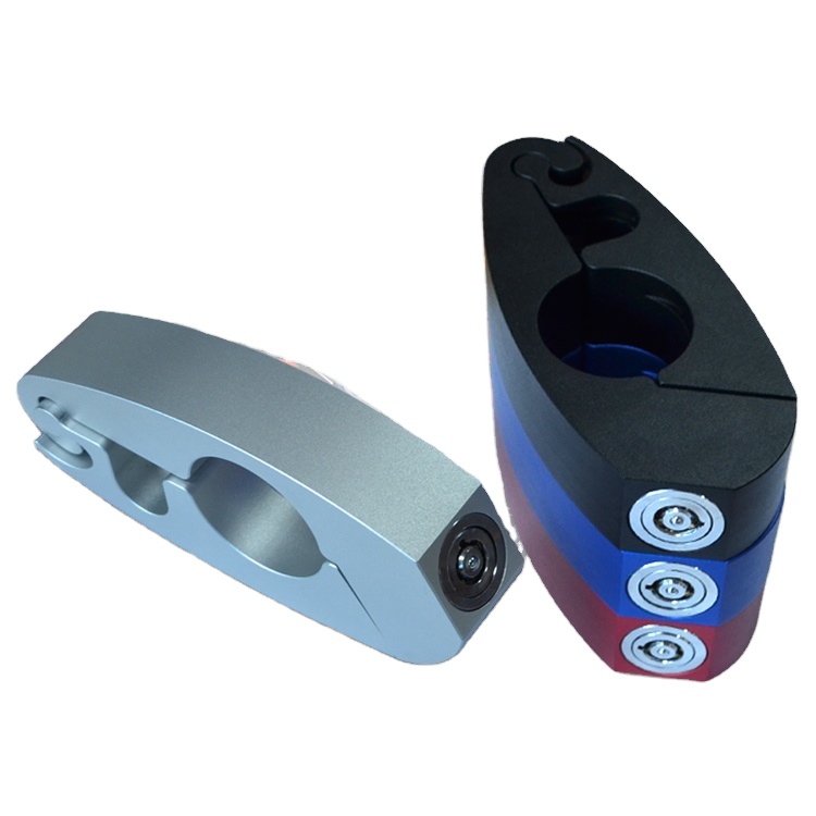 Motorcycle Handlebar Lock Security Motocross Lock-on Handlebar Lock