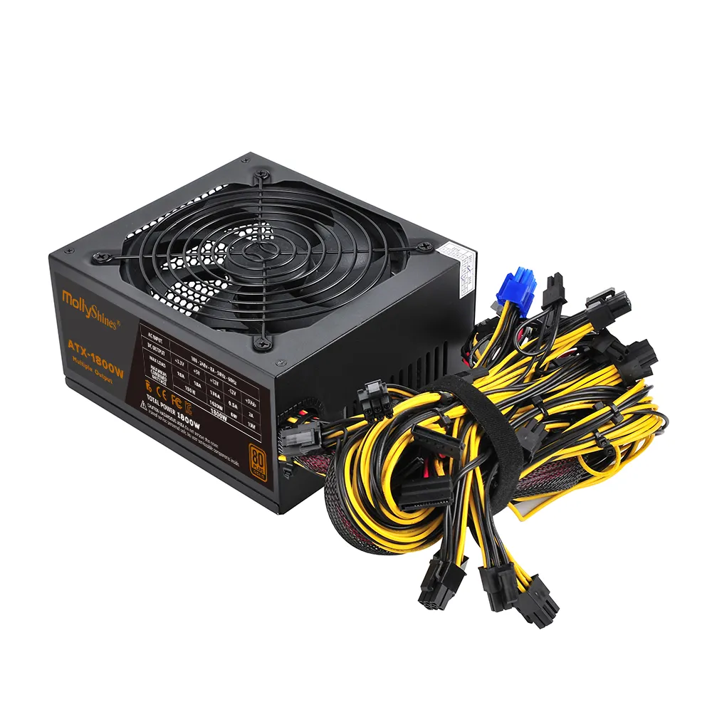 High Efficiency 90 Plus Bronze Power Supply 1800W Multiple Outputs -SP-1800W