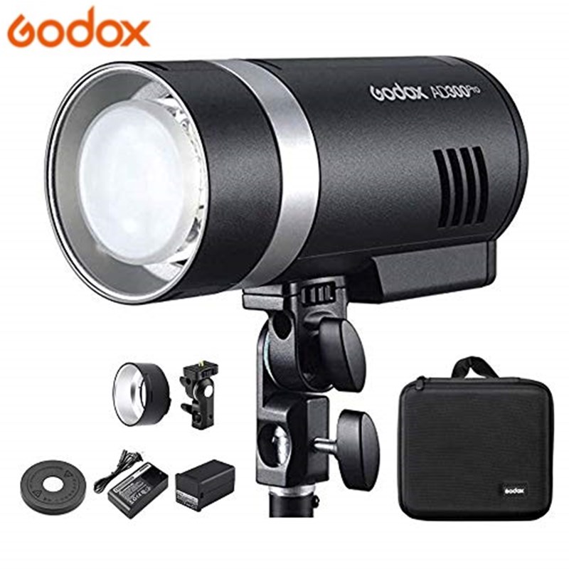 Внешняя вспышка Godox AD300Pro 300Ws TTL 2,4G 1/8000 HSS с батареей для Canon Nikon Sony Fuji Olympus Panasonic